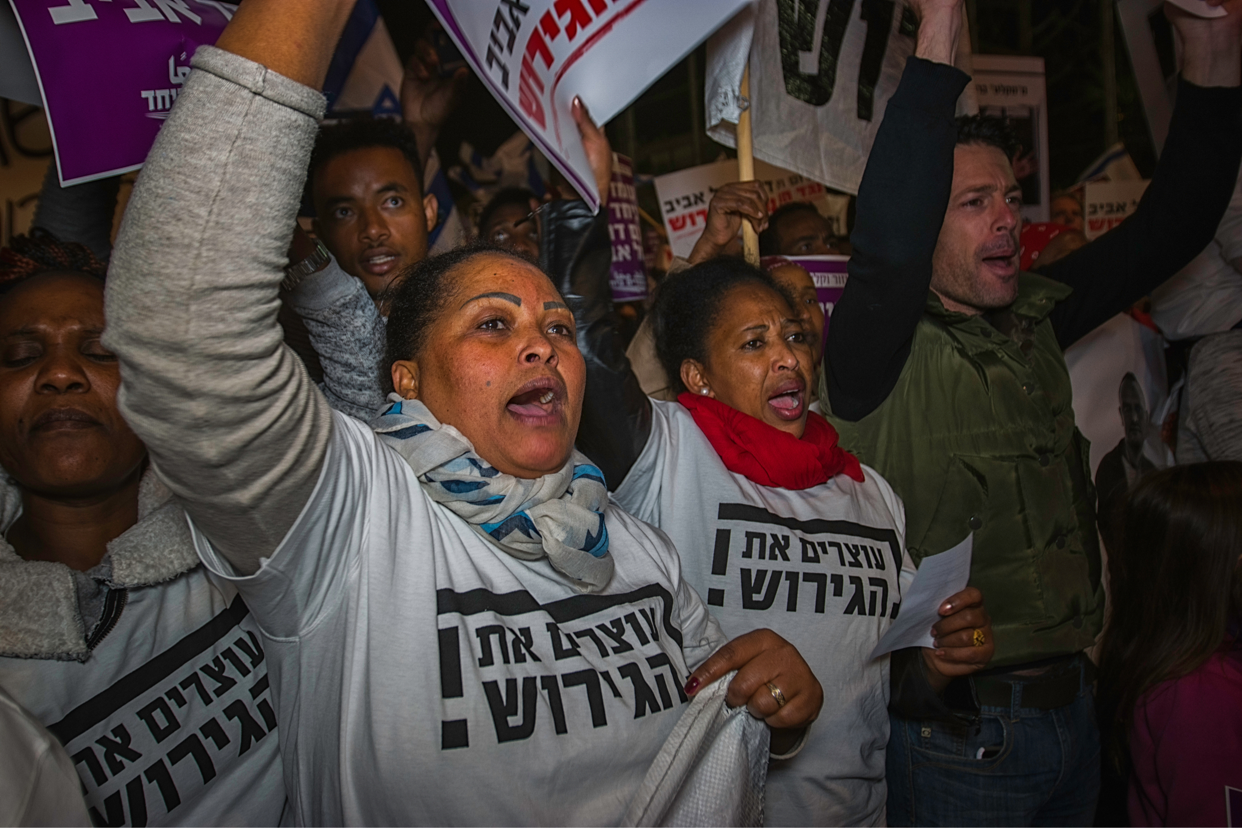 İsrail Afrikalı göçmenler