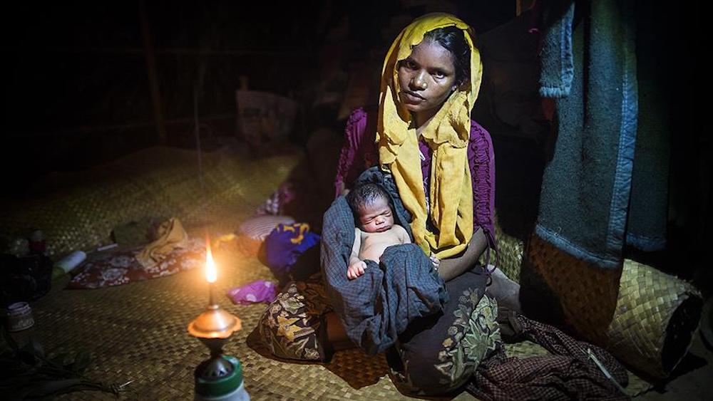 Arakanlı Müslüman kadın