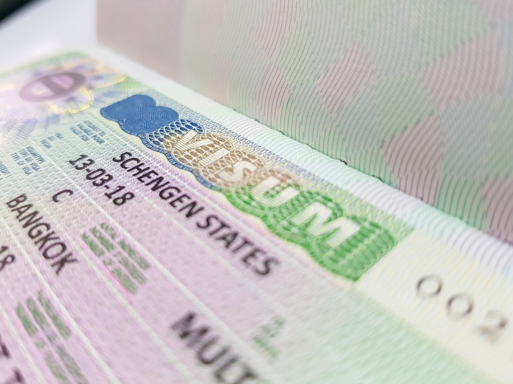 Vize Schengen izin belgesi