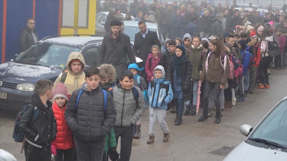 Srepnrenitza Çetnik Paylaşımı