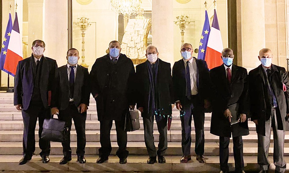 fransa ulusal imam konseyi macron müslüman temsilciler