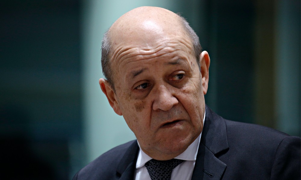 Fransa Dışişleri Bakanı Jean-Yves Le Drian