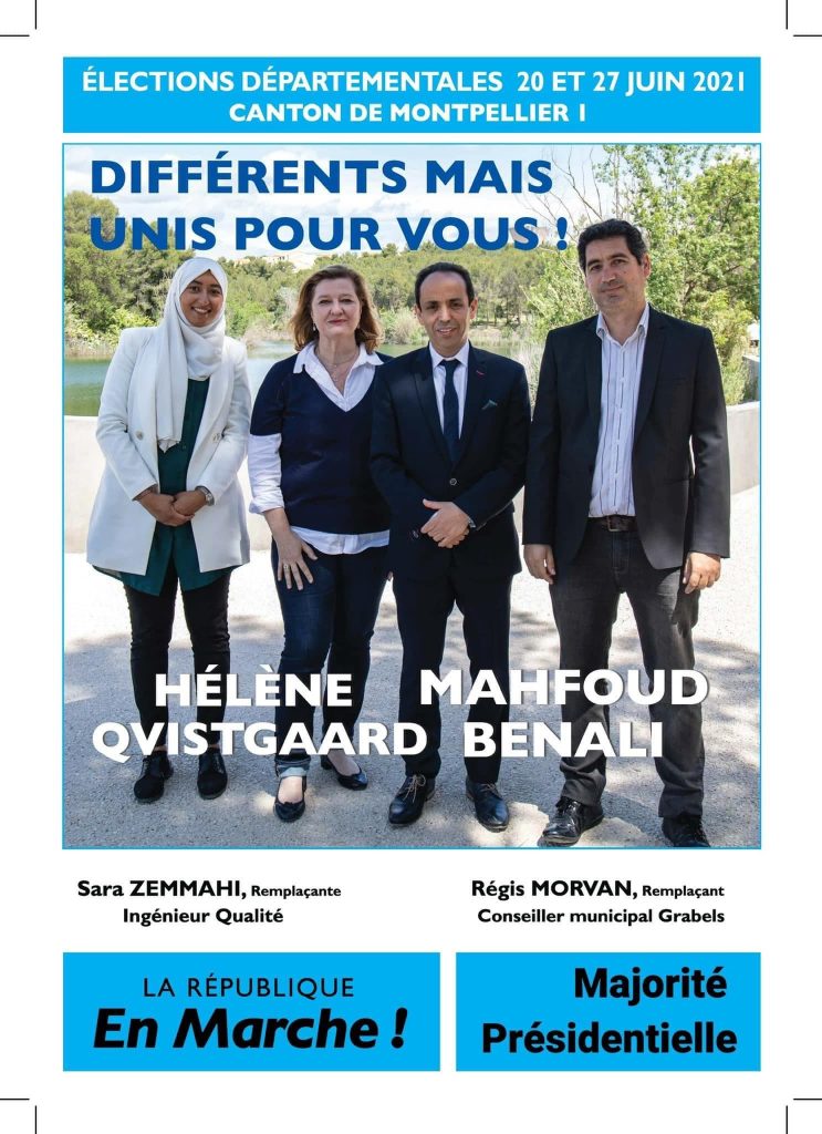 Macron’un Partisindeki Başörtülü Aday Tartışma Konusu Oldu