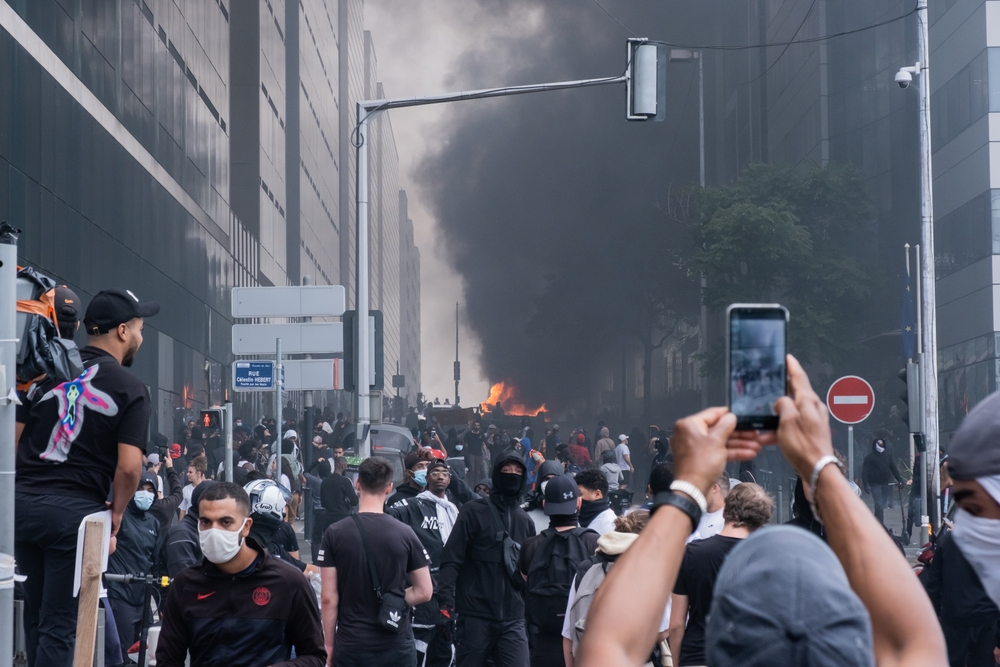 Fransa şiddet olayları