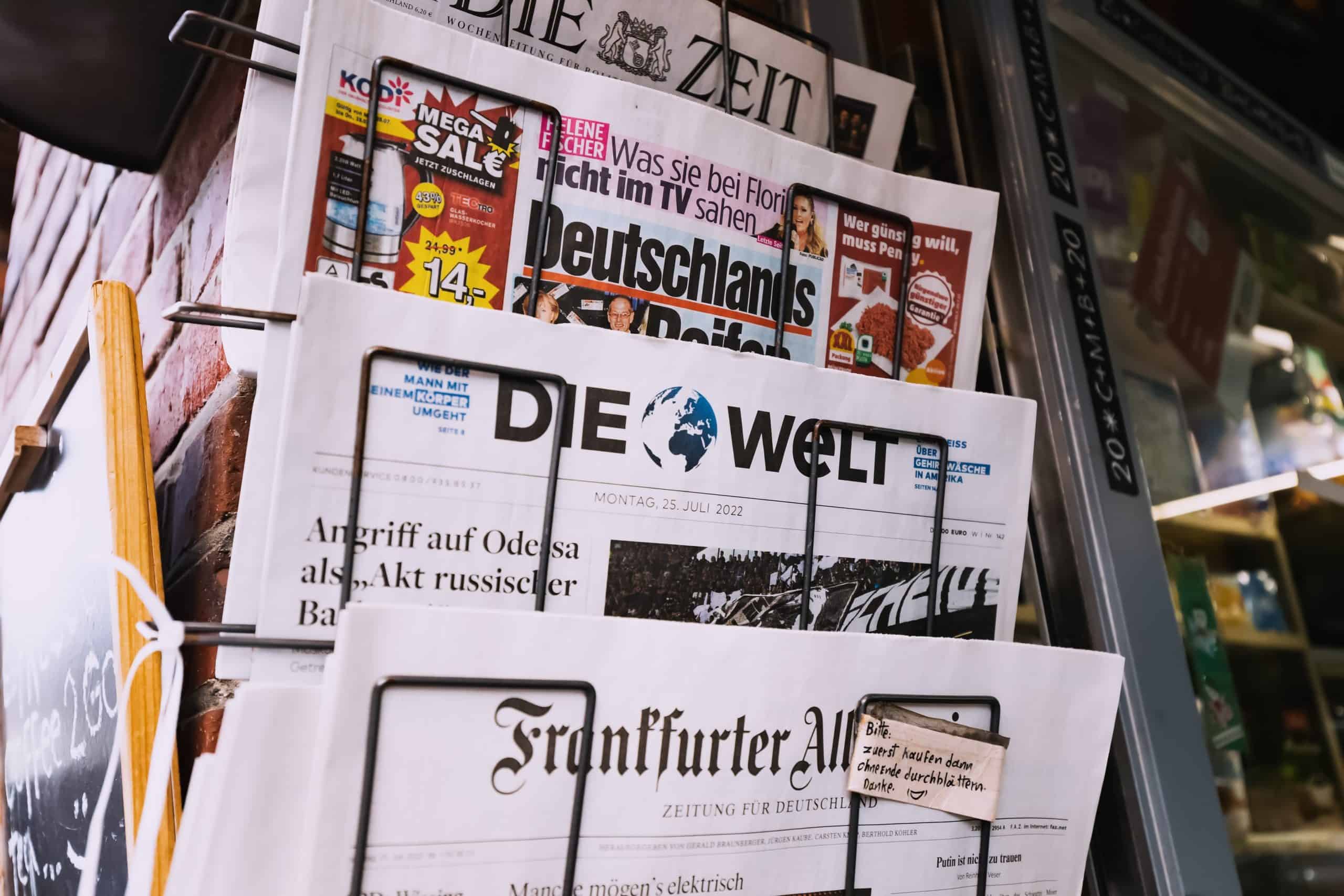 Alman medyası gazze filistin israil